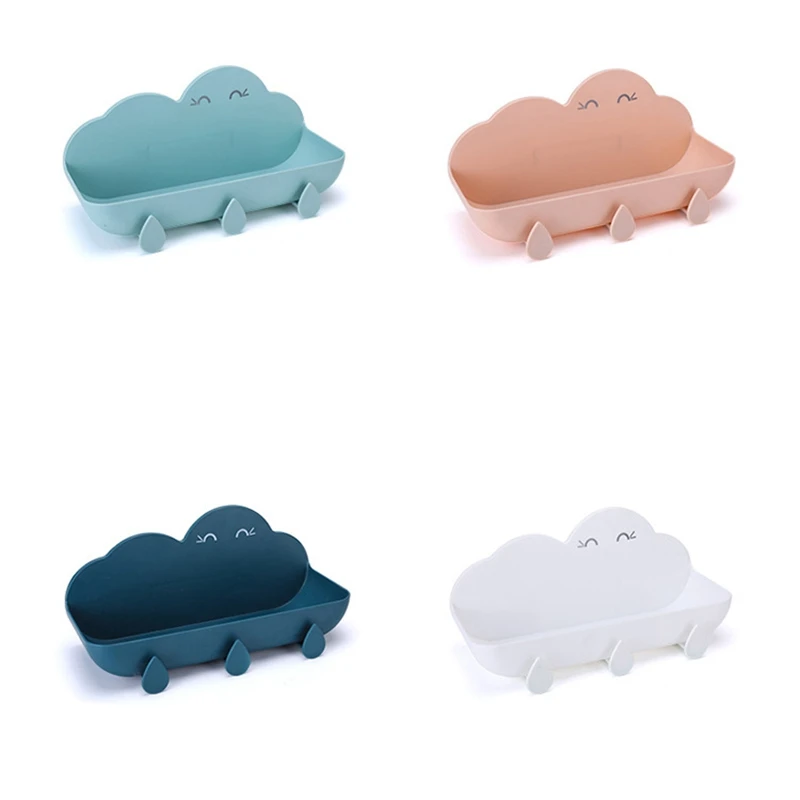 

Cloud Shelf Bathroom Wall Mounted Bathroom Bathroom Non Perforated Wash Stand Bathroom Storage Shelf