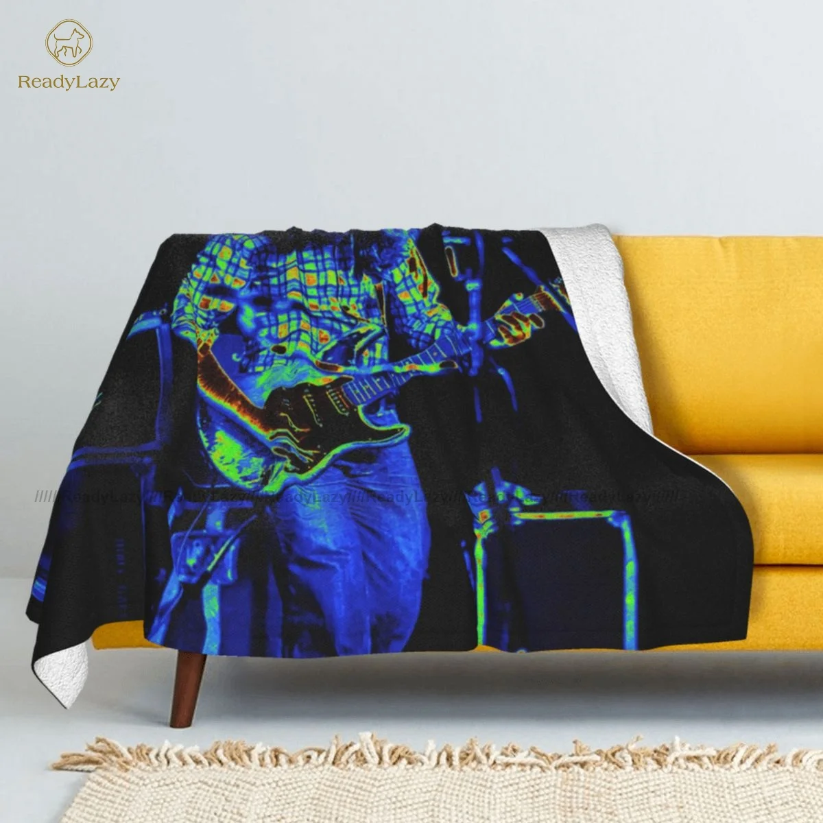 

Rory Gallagher Blanket Cheap Furry Bedspread Sherpa Fleece Summer Soft Blanket
