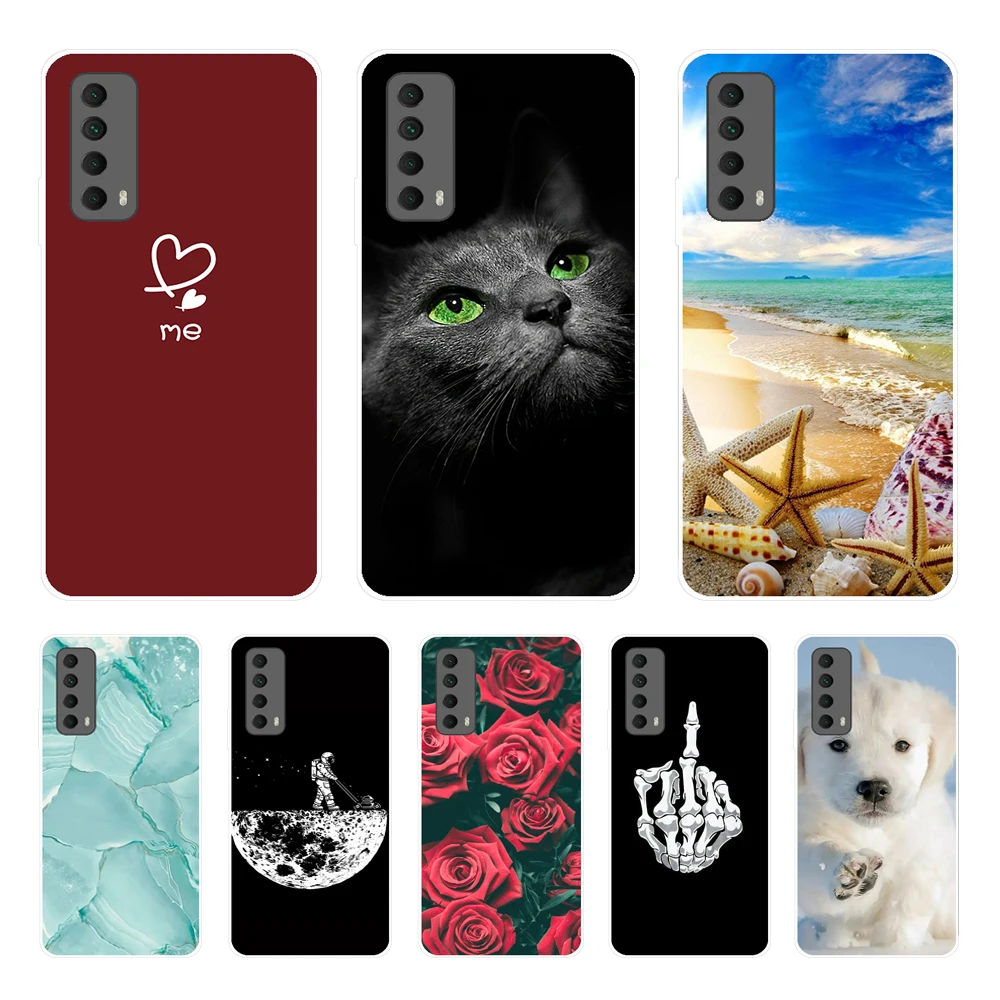 

Чехол для Huawei P smart 2021, чехол для Huawei P smart 2021, задняя крышка, силиконовый мягкий чехол из ТПУ для телефона Huawei P smart 2021, PSmart2021