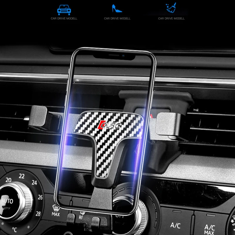 

Автомобильный держатель для телефона с креплением на вентиляционное отверстие