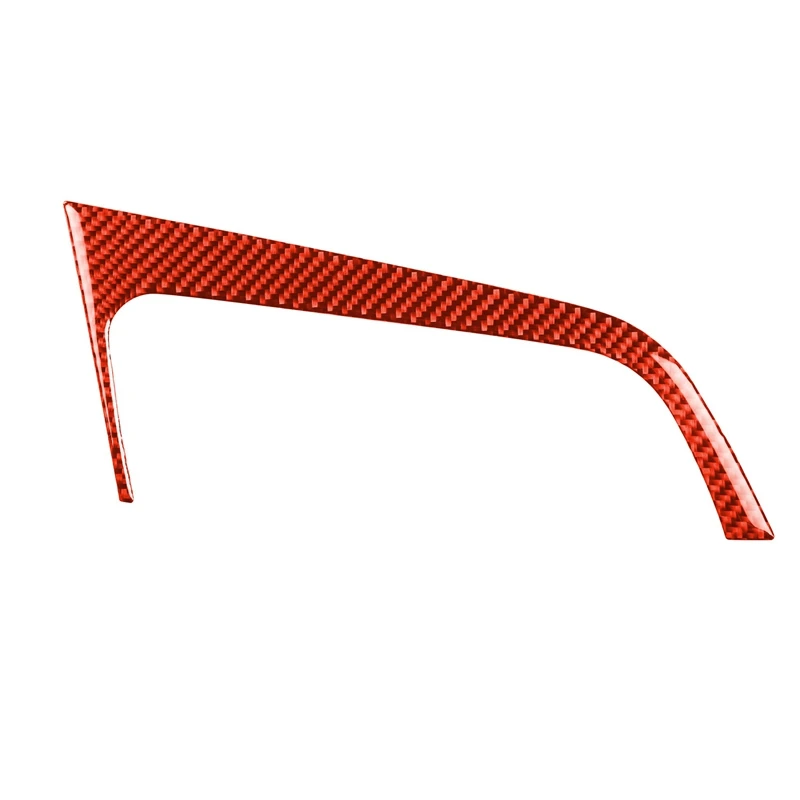 

Navigation Display Holder Base Frame Sticker for Mazda MX-5 Miata Roadster 2016+ MX5 ND Red Carbon Fiber Accessories LHD