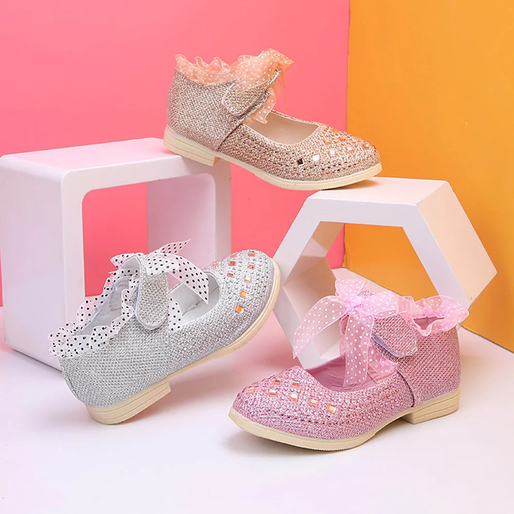 Детские кроссовки melissa zapatos modis детская обувь с блестками и кружевом в горошек для
