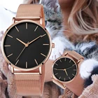 2019 горячая распродажа Женские часы 40 мм большой циферблат из искусственной кожи аналоговые кварцевые часы для дам скидка женские часы Montre Femme