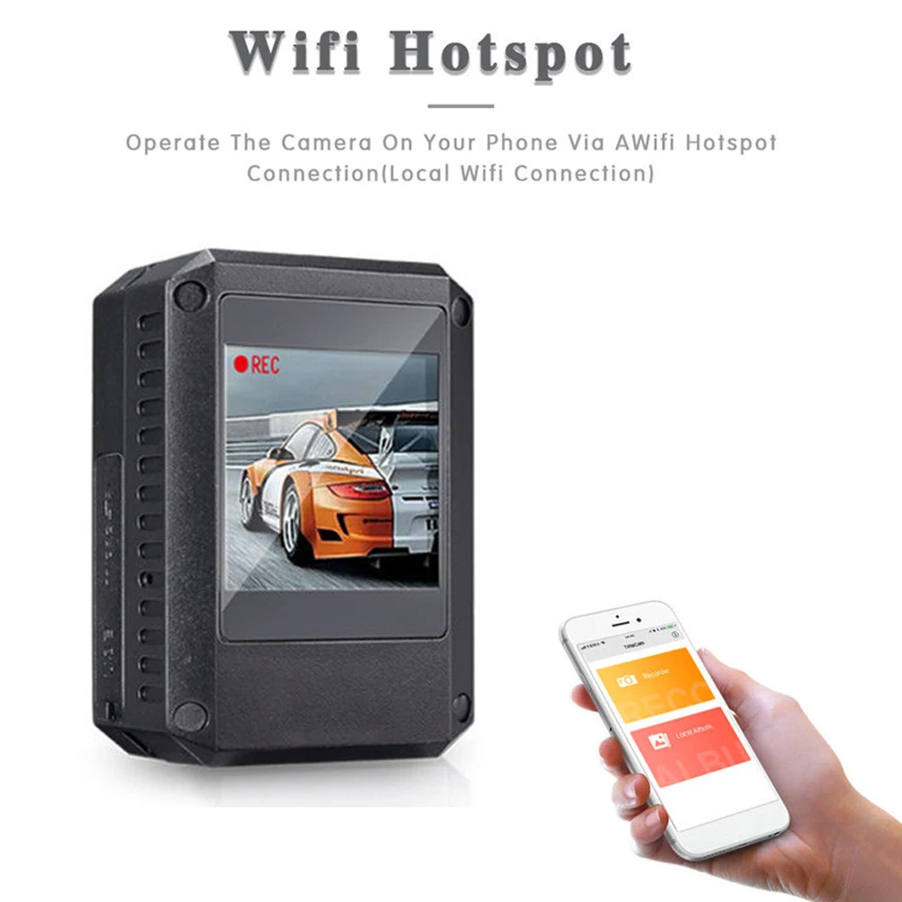 HD 1080P камера для тела полицейская мини видеокамера ночного видения Карманная