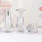 Жемчужный тюбик для блеска для губ, пустой контейнер для губ бальзам в бутылке, пустой тюбик для губной помады, косметические флаконы