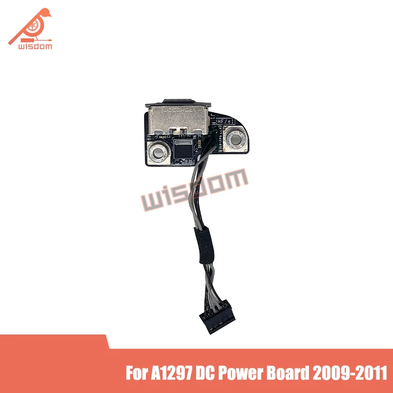 Оригинальный б/у разъем для платы питания постоянного тока MacBook Pro 17 дюймов A1297 DC IN