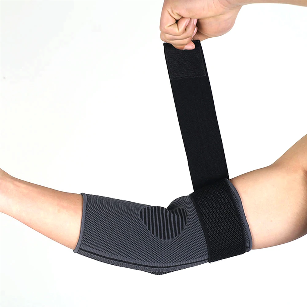 

Outdoor Sports Elbow Support Brace Pad StrapAnti-Dropping Anti-Skid Compression Strap Outdoor Sports Protective Gear