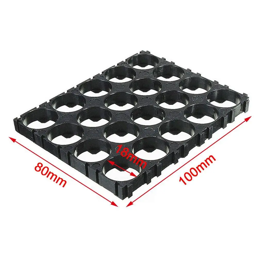 

1Pcs 4x5 Lithium Batteries Plastic Holders Radiating Shell Plastic Bracket