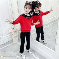 children clothing set autumn teens girls sets long sleeve tracksuit 4 6 8 10 12 years girls clothes sport suit kids clothes suit