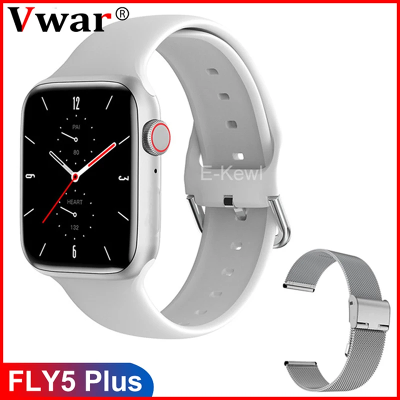 

Оригинальные Смарт-часы Vwar FLY5 Plus, мужские, серия 6, 44 мм, 1,75 дюйма, беспроводное зарядное устройство SIRI, женские Смарт-часы для Apple, Xiaomi, Android