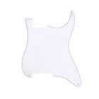 Накладка для гитары с 4 отверстиями, 3 слоя, белая