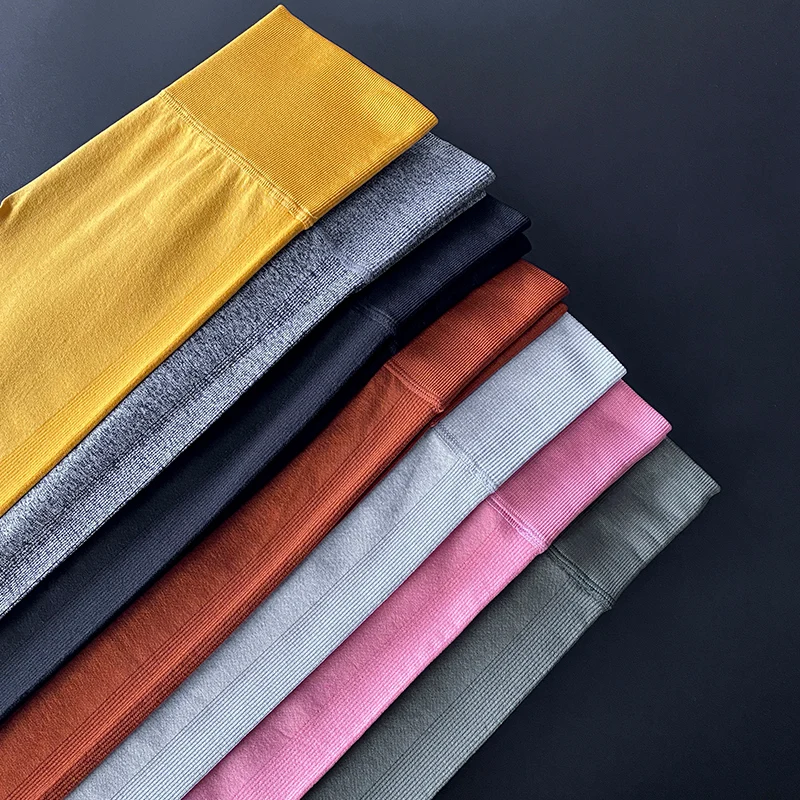 Dropship Leggings Fitness Women's Full Length Tights Running Pants Shaping Yoga Pants Exercise Pants Yoga Leggings High Waist