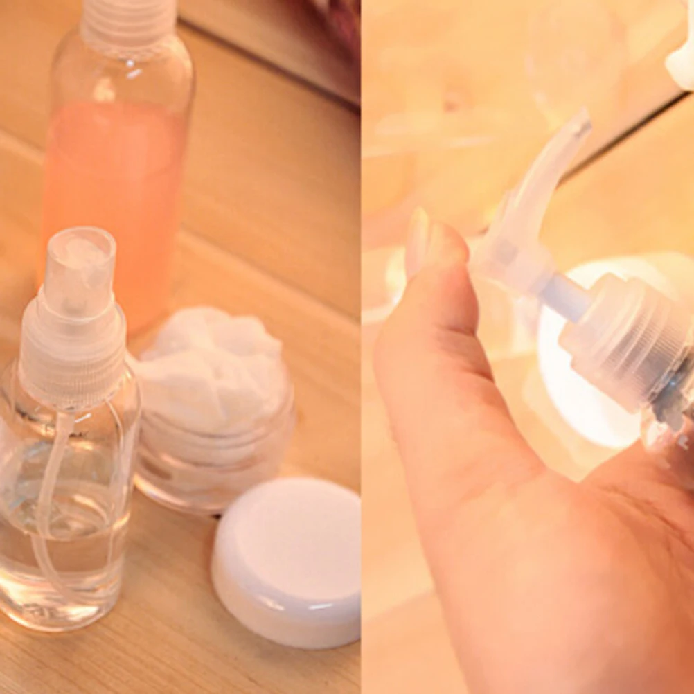6 шт./партия пластиковые мини Макияж Уход за кожей бутылки многоразового