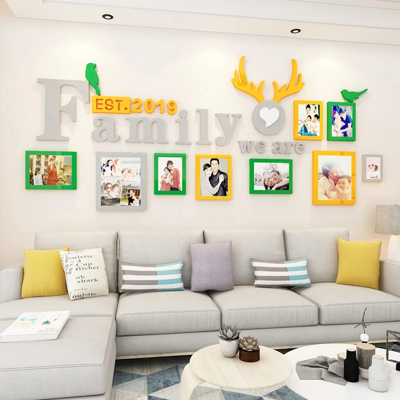 

Креативные наклейки WS200 на стену, наклейки с изображением ветра для гостиной, дивана, ресторана, крыльца