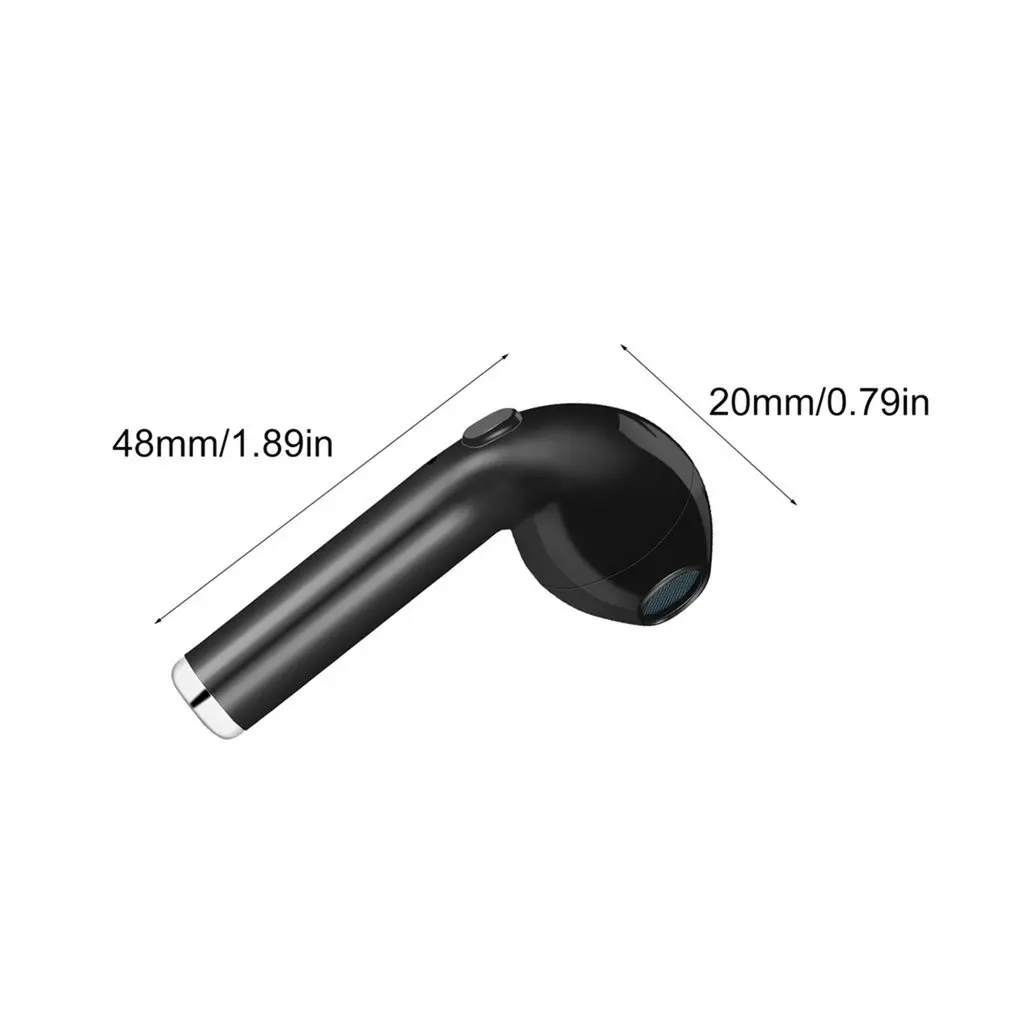 

For Apple iPhone 7 Wireless Bluetooth Earphone in Ear Stereo Earbud Headset 5 colors not Powered Facial Cleansing Device Parts