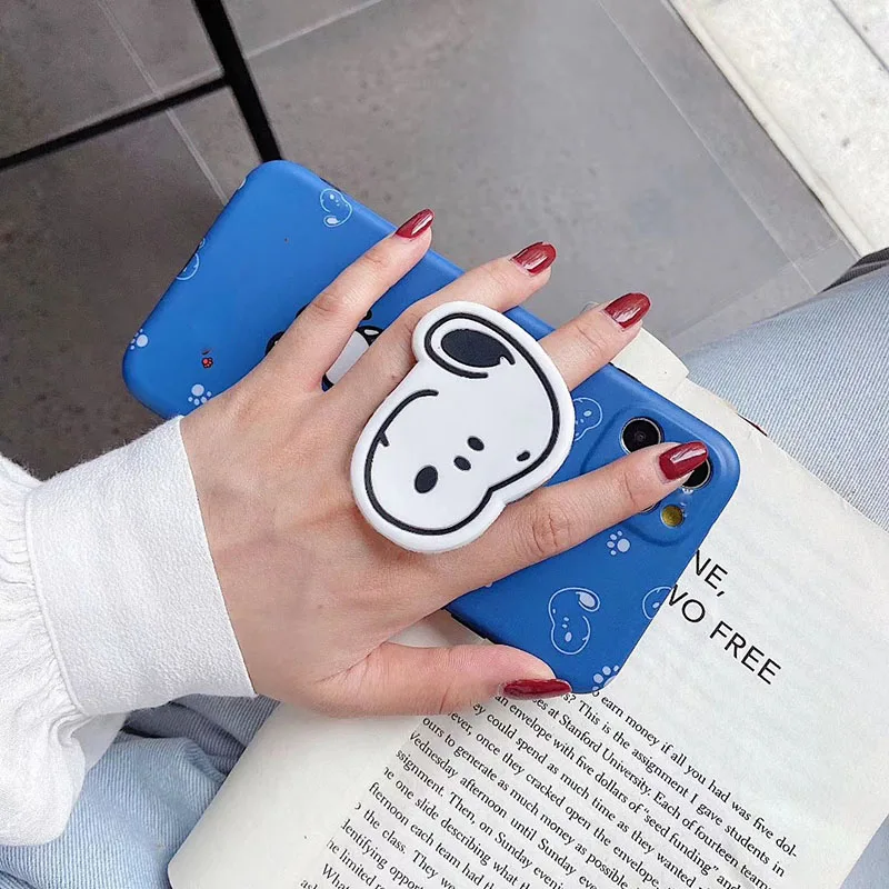 Чехол для телефона с мультяшным рисунком Charlie Brown Dog iphone 7 8 Plus мягкая складная