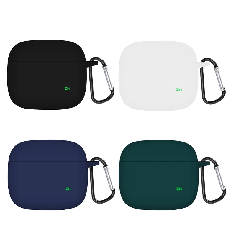 Защитный чехол для ZMI PurPods Pro, однотонный силиконовый беспроводной чехол с Bluetooth Q81F Защитный чехол для ZMI PurPods Pro, однотонный силиконовый беспроводной чехол с Bluetooth Q81F