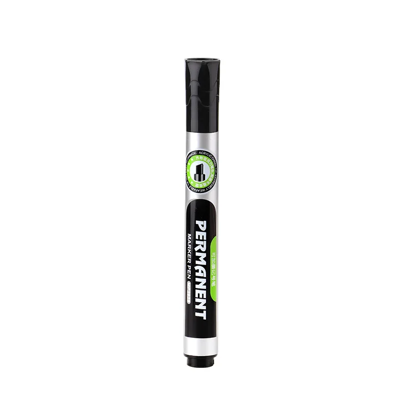 

12 PCS/1Set Baoke mp2928 Boxed Rechargeable Marker Pen Office Three Color Oblique Writing Pen Oily Head Logistics Pen