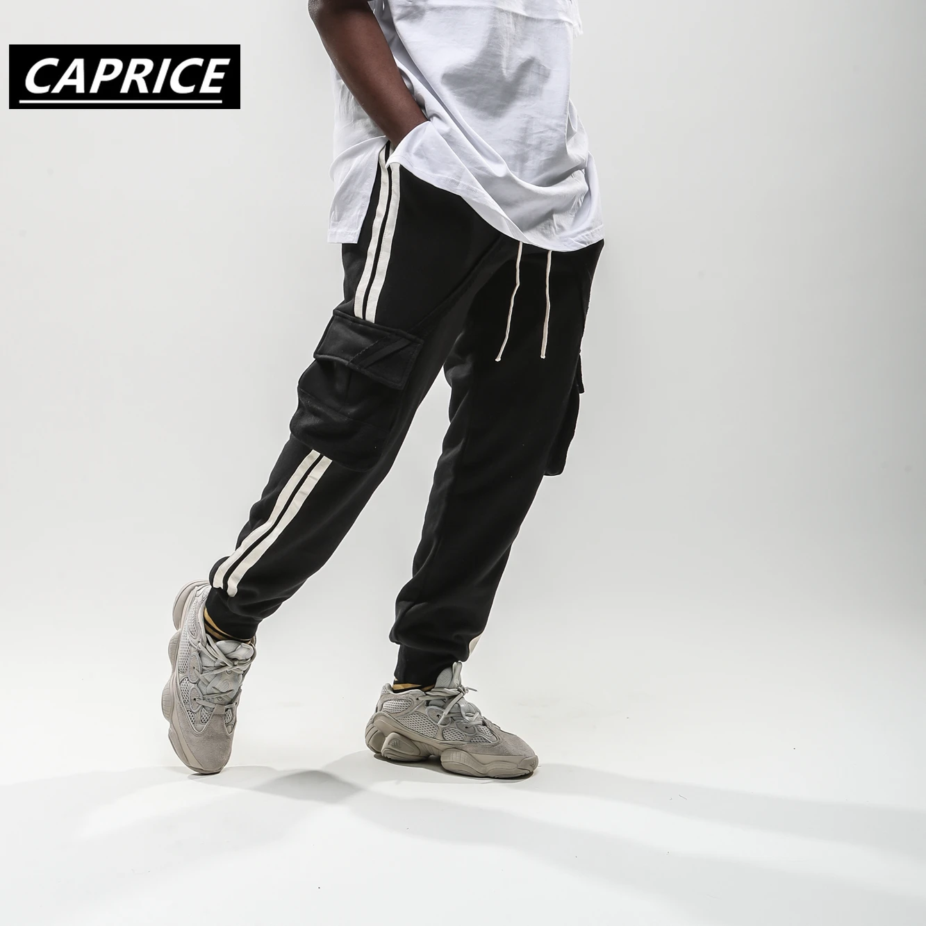 Брюки-шаровары с карманами CAPRICE повседневные мешковатые спортивные брюки в стиле