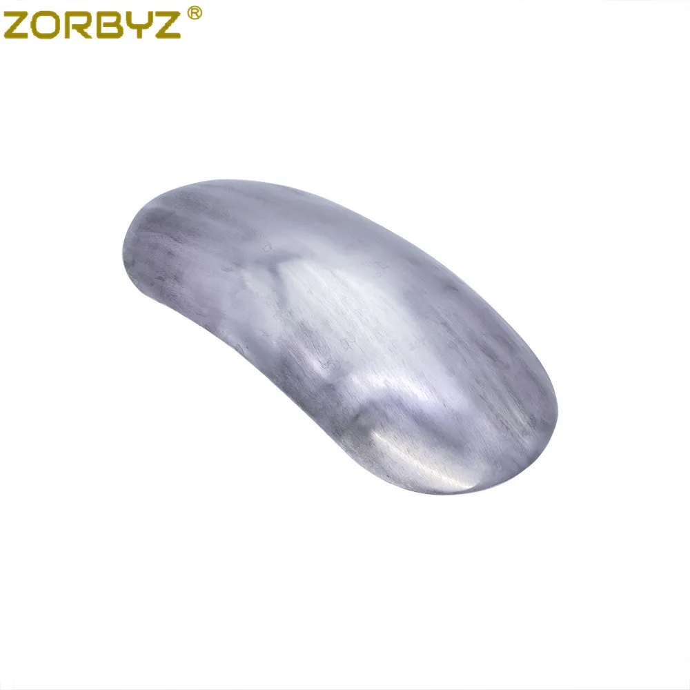 ZORBYZ металлические мотоциклетные неокрашенные серебряные короткие передние