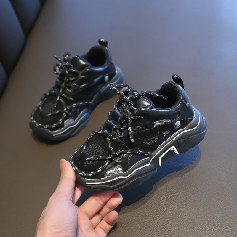 

Autumn New Fashion Children Shoes Breathable Soft Bottom Kids Shoes for Boys Velcro Zapatos Para Ninas Children's Shoes BE50SH