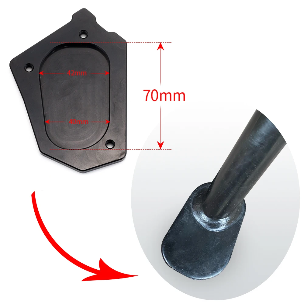 

For BMW R1200GS Adv R 1250GS R1250GS Adventure R1200 GS LC Motorcycle Accessorie Kickstand Side Stand Extension Foot Pad Support