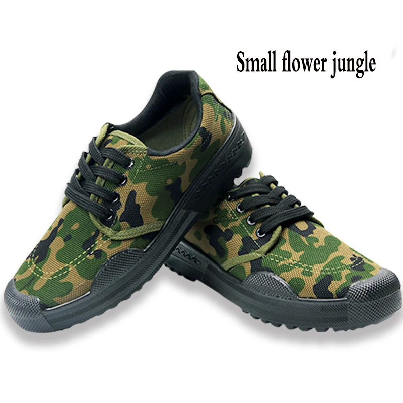 

Labor Insurance Liberation Shoes Wear Camouflage Site Work Rubber Shoes Student Military Training Outdoor Training Shoes