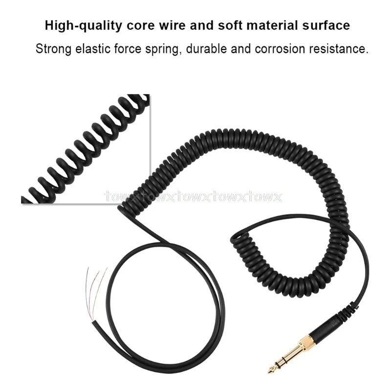 Запасной пружинный кабель для Beyerdynamic DT 770 770Pro 990 990Pro аксессуары наушников O11 19