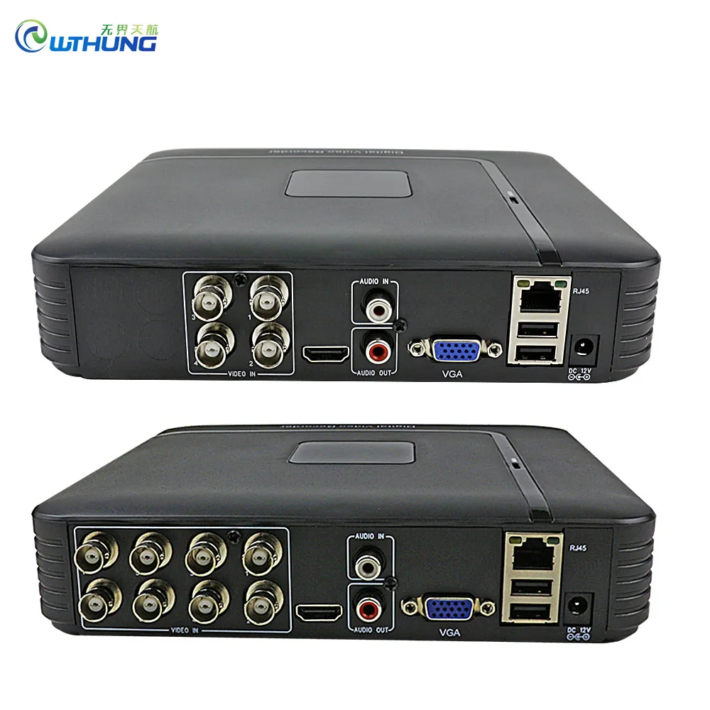 Система Скрытого видеонаблюдения цифровой видеорегистратор 5 IN1 AHD 1080N 4CH CCTV Mini DVR