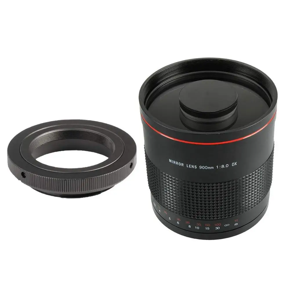 JINTU 900 мм f/8 0 ручная фокусировка камера телеобъектив для Canon 80D 90D Rebel T3i T4i T5 T5i T6 T7 T6i