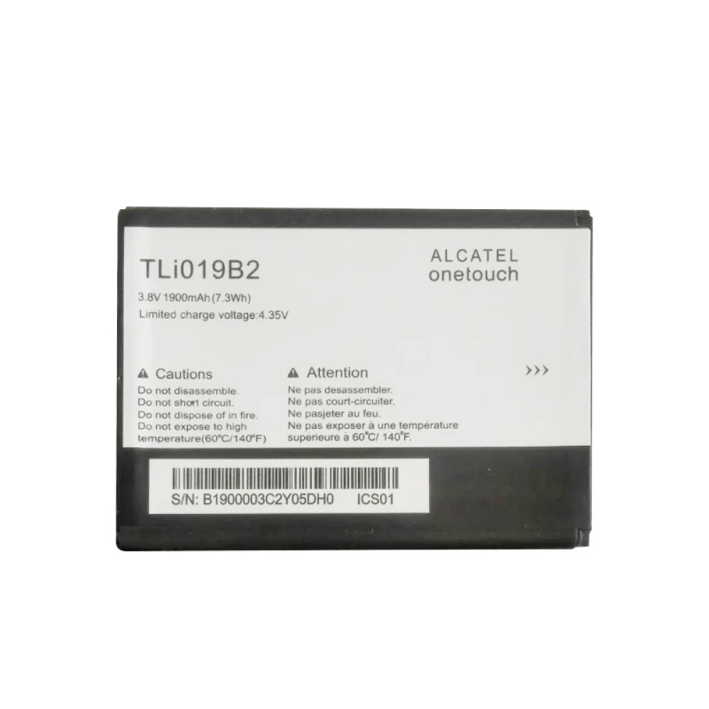 Новый аккумулятор для смартфона 3 7 в 1900 мАч TLi019B2 Alcatel One Touch POP C7 OT 7041 7041D D7