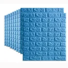 3D-наклейки на стену с изображением кирпичной кладки, самоклеящиеся панели для гостиной, украшение сделай сам из камня и цветов, тисненые плакаты