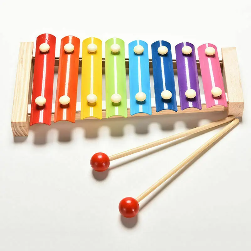 Hot Sale Kid Baby Children Musical Instruments Xylophone Developmental Wooden Toy