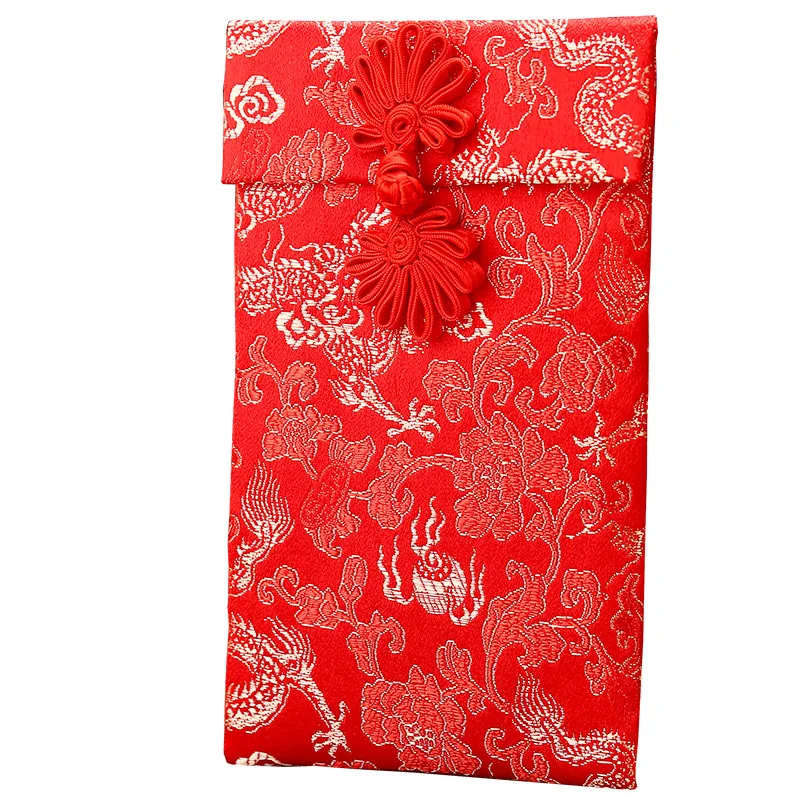 

Brocade Red Envelope Personality Money Pocket New Year's Blessing bag Chinese Wedding Birthday Spring Festival Million Hongbao