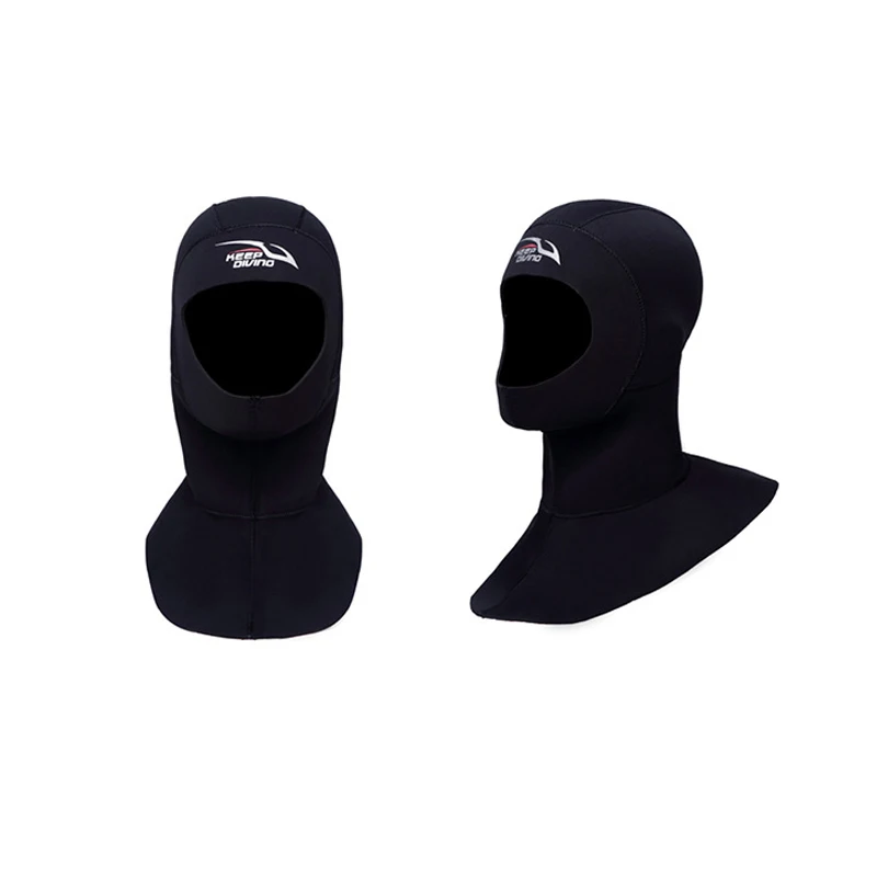3MM Neoprene Scuba Diving Hood with Shoulder Wetsuit Snorkeling Hat Headgear &ampT8 | Спорт и развлечения