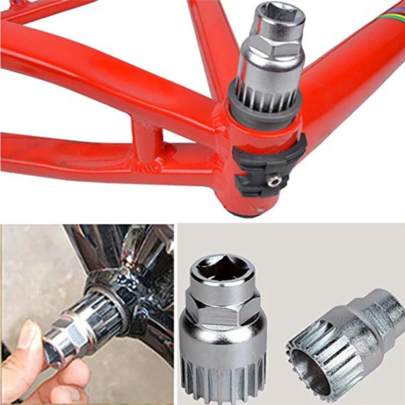 

Practical MTB Bicycle Bikes Crank Wheel Extractor Bottom Bracket Cycling Crankset Pedal Remover Repair Tool