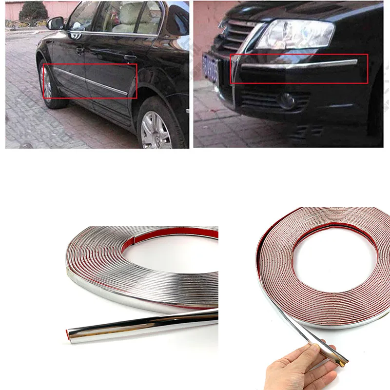 

Car Accessories Chrome Body Strip For Kia Ceed Mohave OPTIMA Carens Borrego CADENZA Picanto SHUMA