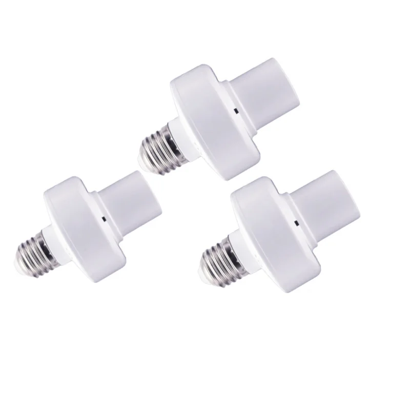 3 PCs WiFi умный светильник, адаптер, держатель лампы, база, AC Smart Life/Tuya, беспроводное Голосовое управление с Alexa Google Home E27 E26 85-265 в - Комплект: 3 PCs