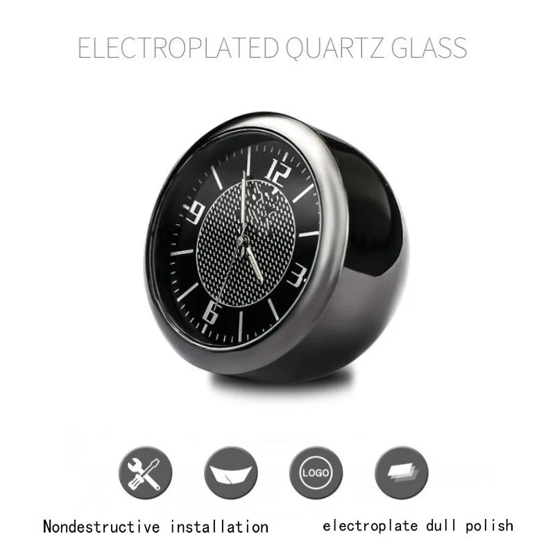 1X автомобильные часы аксессуары украшение салона приборной панели для BMW Ford