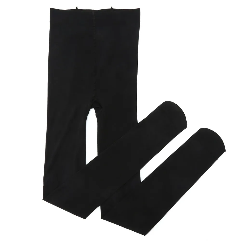 Женские Суперэластичные колготки размера плюс чулки трикотаж компрессионные