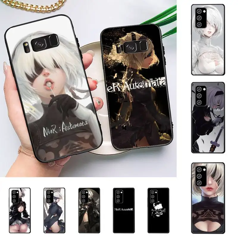 

Nier Automata Anime Phone Case For Samsung Note 10Pro Note20ultra note20 note10lite M30S Coque