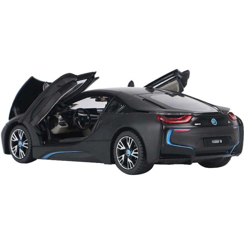 Бесплатная доставка модель автомобиля из сплава 1:24 I8 Supercar литой и игрушечный