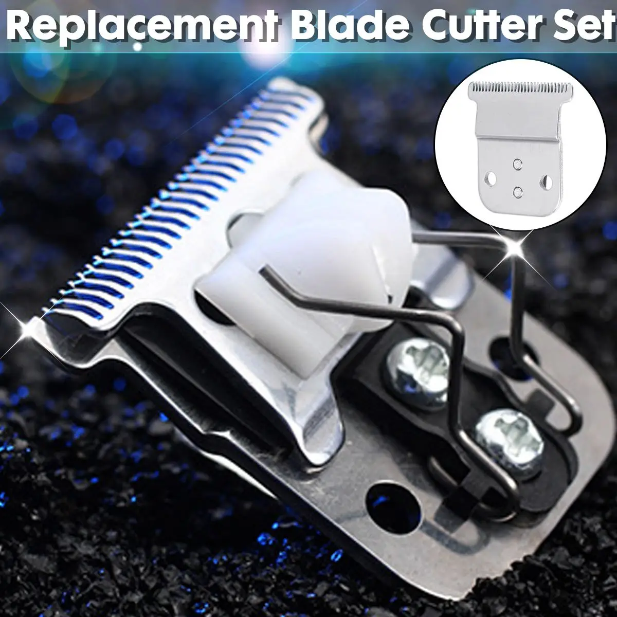 

T-outliner blade for Andis Slimline Pro Li Trimmer D7 D8 Hair Clipper Replacement Steel Blade for Detail Trimmer Barber Clipper
