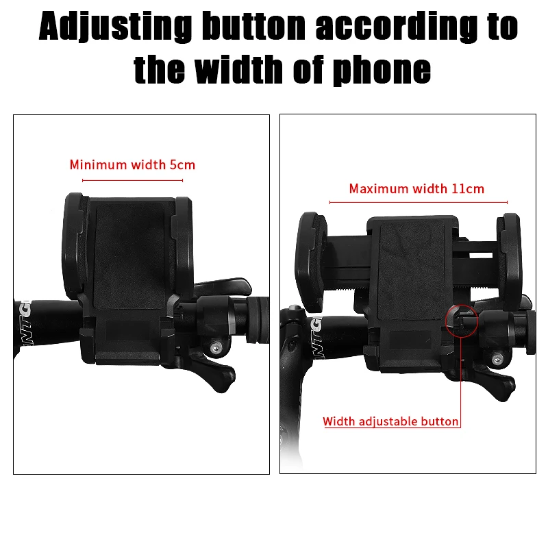 Универсальный держатель для телефона с поворотом на 360 градусов езды велосипеде