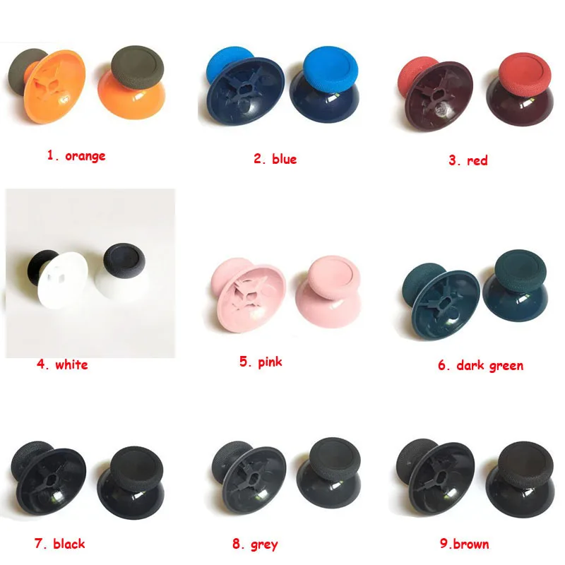 5 пара/лот Оригинальный Новый аналоговый Джой Стик захват большим пальцем Кепка