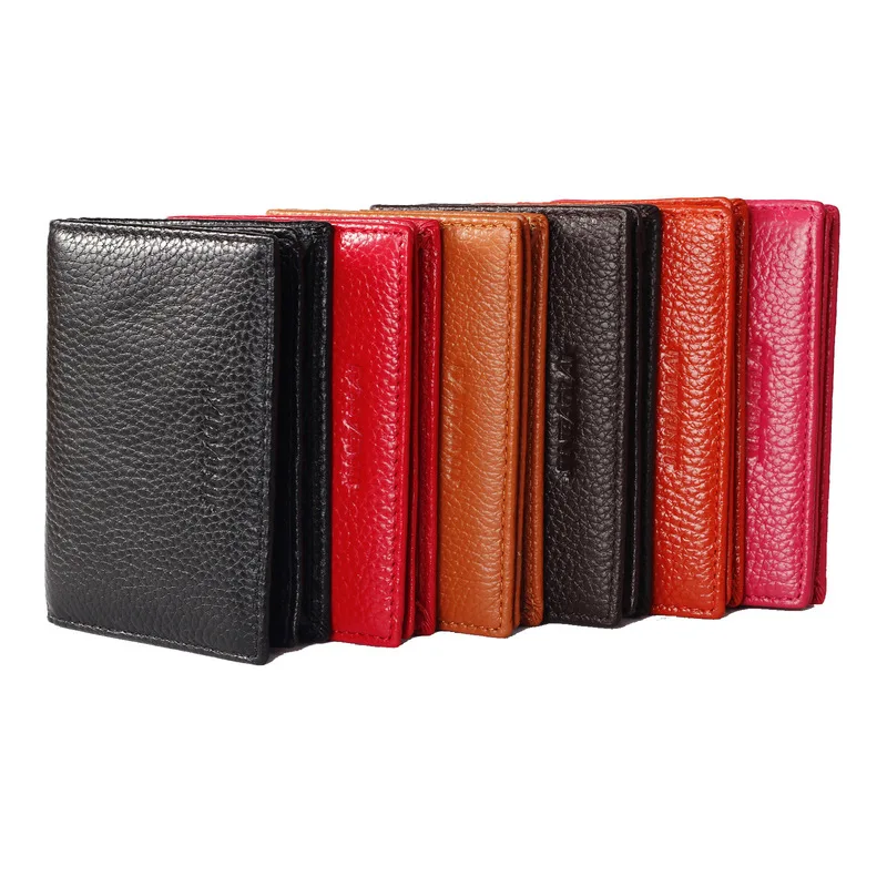Лидер продаж визитница из натуральной кожи модная новинка многоцветная упаковка