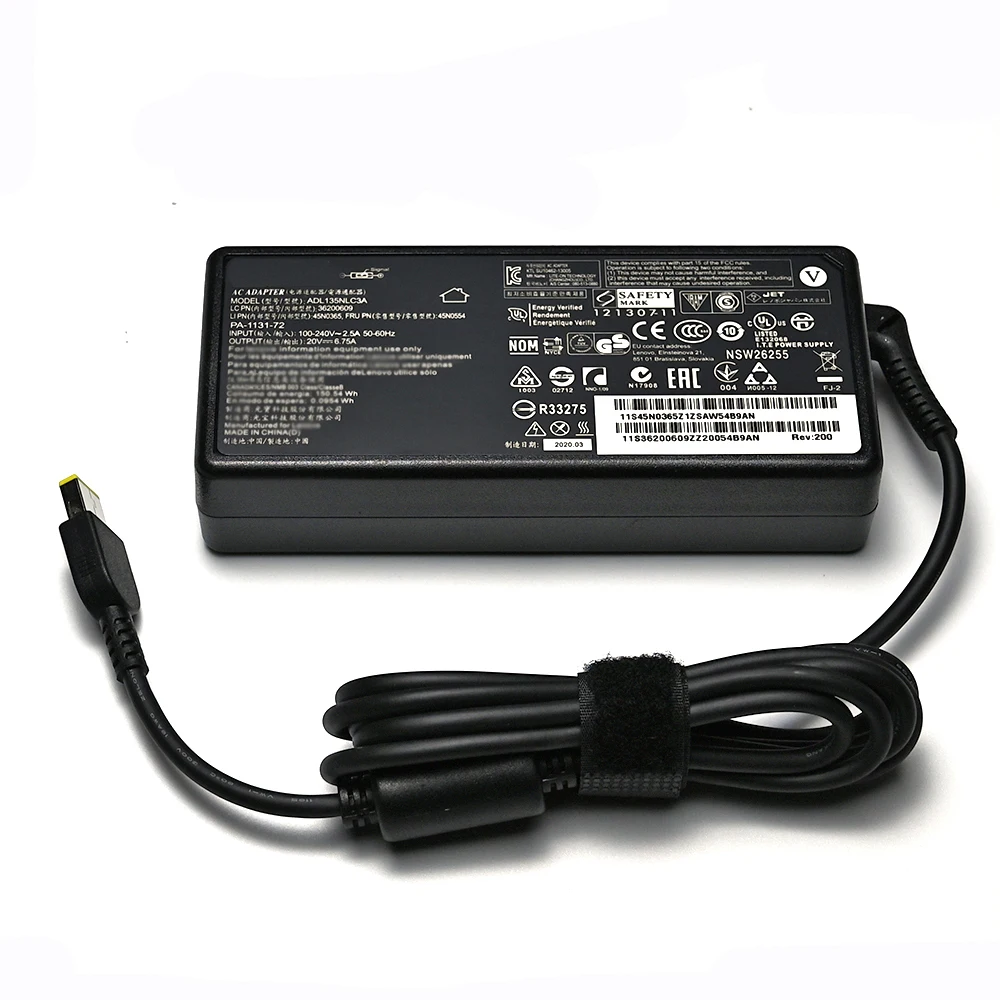Зарядное устройство для Lenovo ThinkPad T440p T550p 20 в 135 а 36200605 Вт | Компьютеры и офис