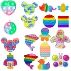 Популярная игрушка-фиджет Dimpl с разными цифрами, игрушка-фиджет для раннего развития младенцев, интеллектуальное развитие и интенсивные Обучающие игрушки Fidge