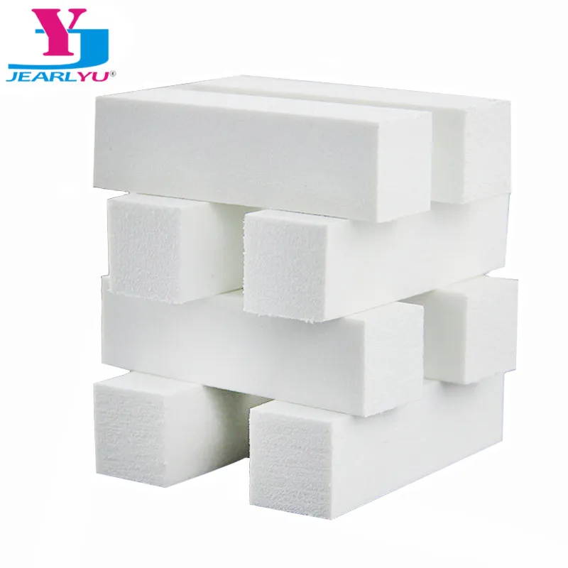 

10pcs/Lot High Quality White Nail Block Buffer Nail Art Buffer Sanding Block Files Manicure DIY Polish Tool Buffing unas pulidor