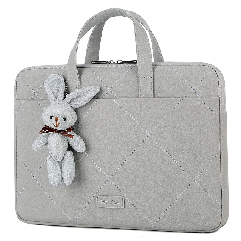 Laptop Bag 11 13.3 15.6 14 inch Notebook Sleeve For Macbook Air Pro 13 15 Computer Shoulder Handbag Briefcase Women | Компьютеры и